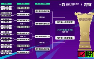 足协杯 16强对阵出炉：海港申花上演“上海德比”