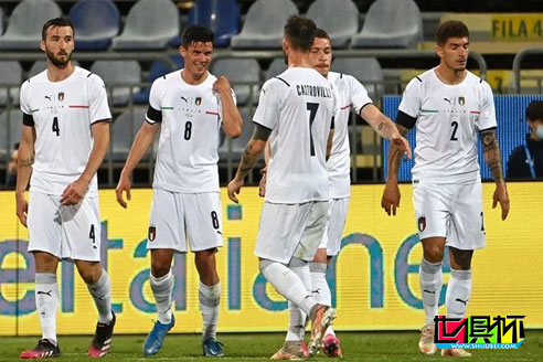 友谊赛
：意大利7-0大胜世界排名倒数第一的圣马力诺
