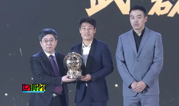 武磊 第四次获得 中国金球奖-第1张图片-世俱杯
