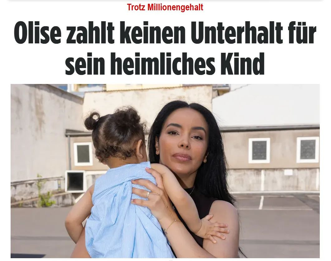 法国球星奥利塞被曝有私生女,拒见女儿且拒付合理抚养费-第1张图片-世俱杯 法国球星奥利塞被曝有私生女,拒见女儿且拒付合理抚养费-第1张图片-世俱杯